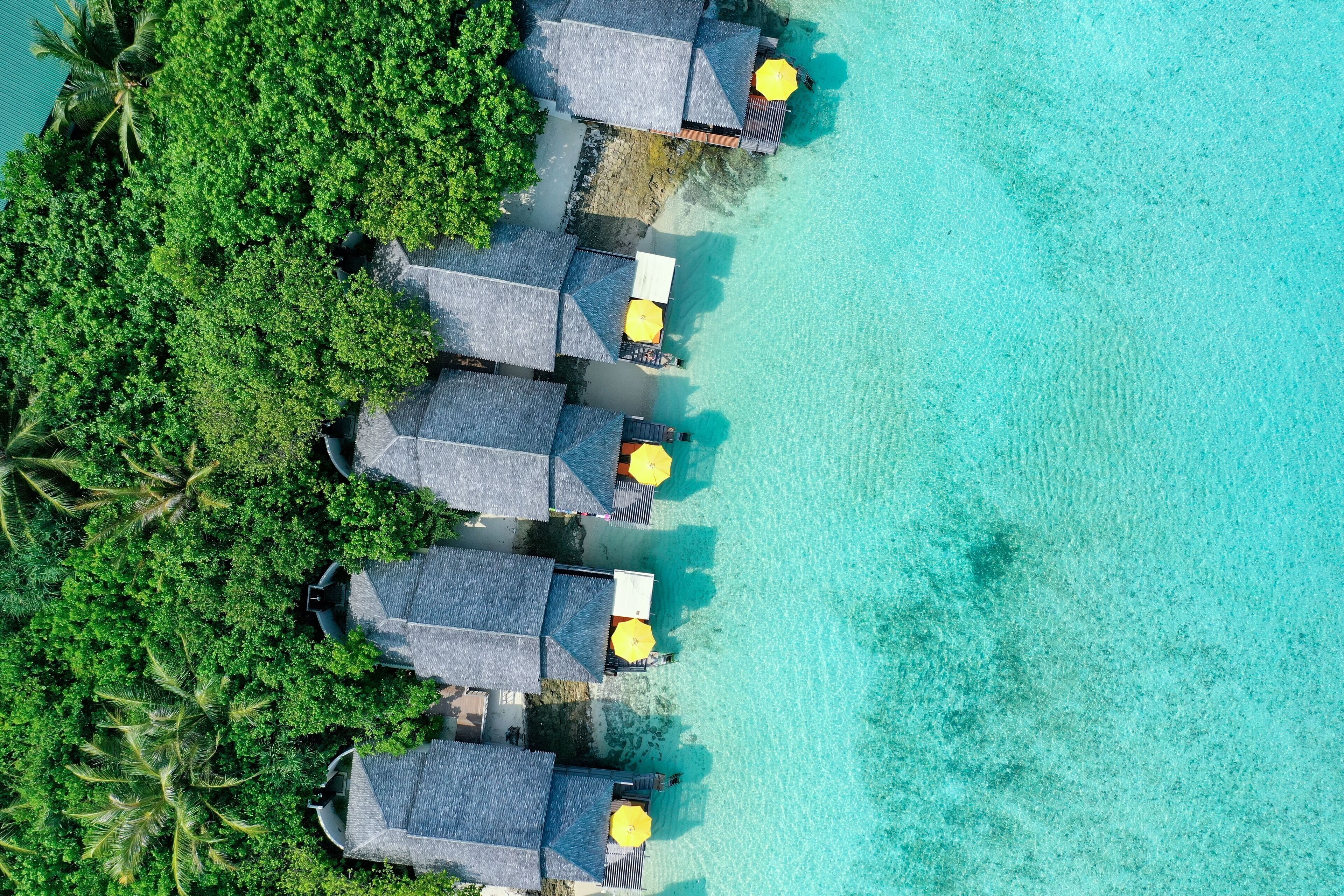 Villa Deluxe, vue mer (Semi Water Villa)