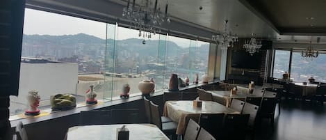 Blick von der Unterkunft