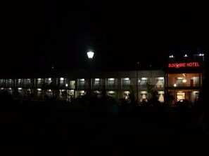 Front of property – evening/night