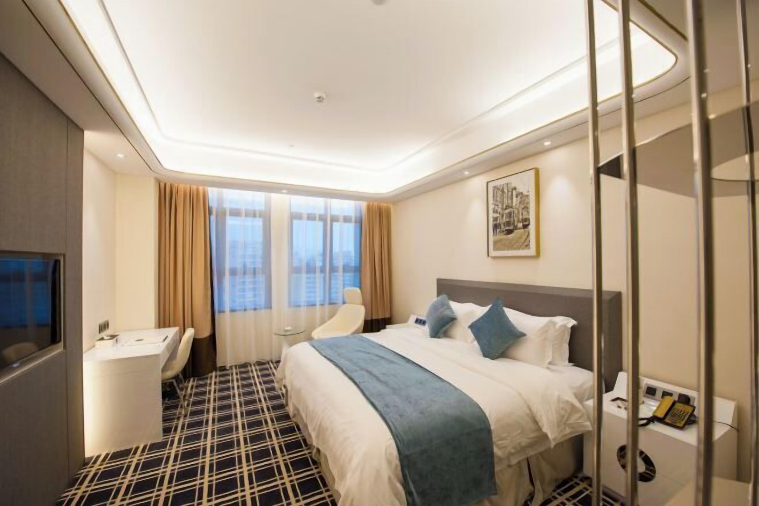 Ropa de cama de alta calidad, minibar, caja fuerte