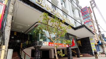 Façade de l’hébergement