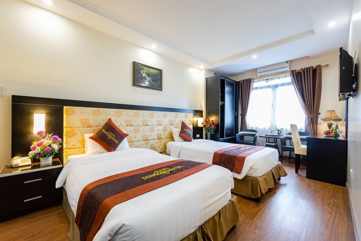 Economy Double or Twin Room, City View
