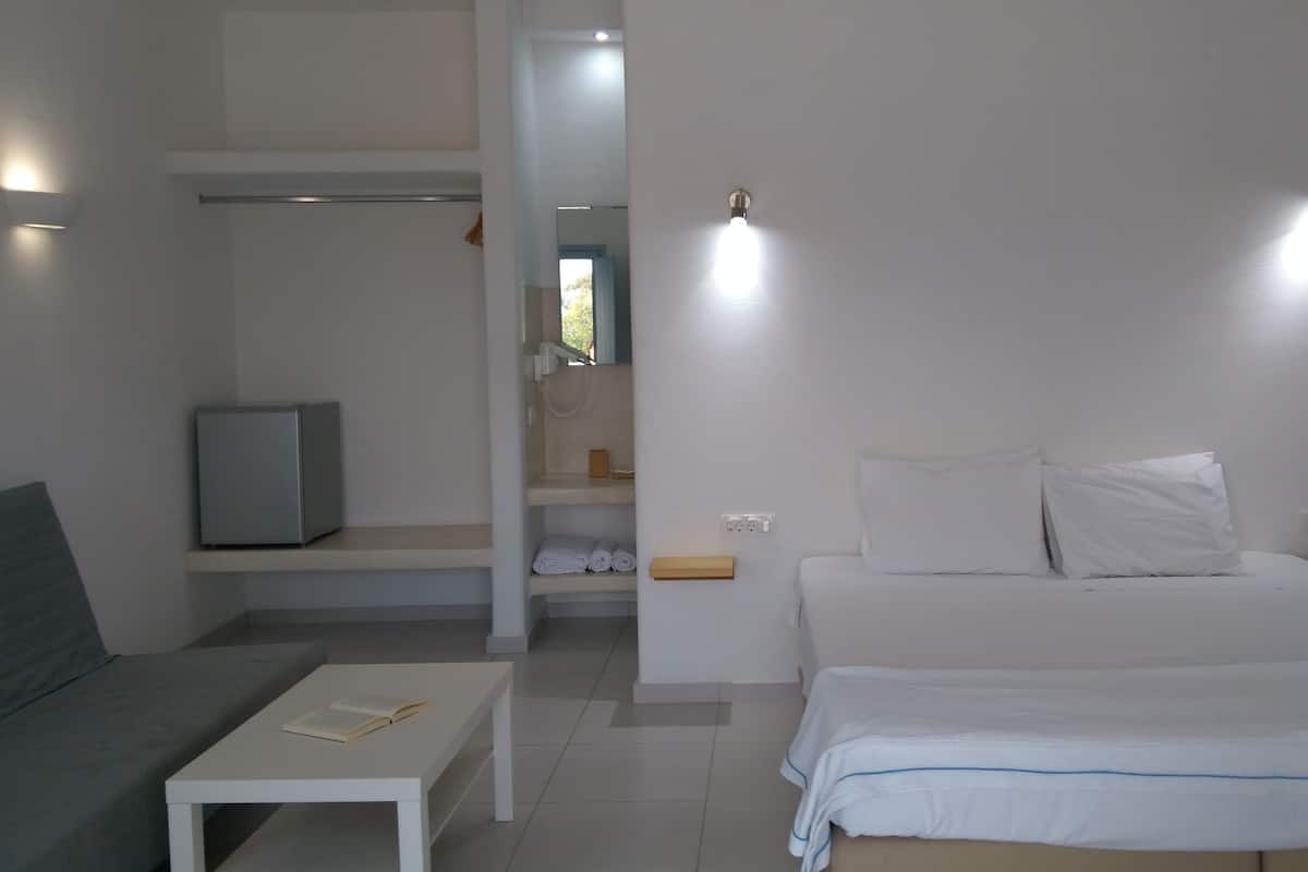 Double or Twin Room, Pool View (Sofa Bed) | 1 bedroom, in-room safe, desk, laptop workspace