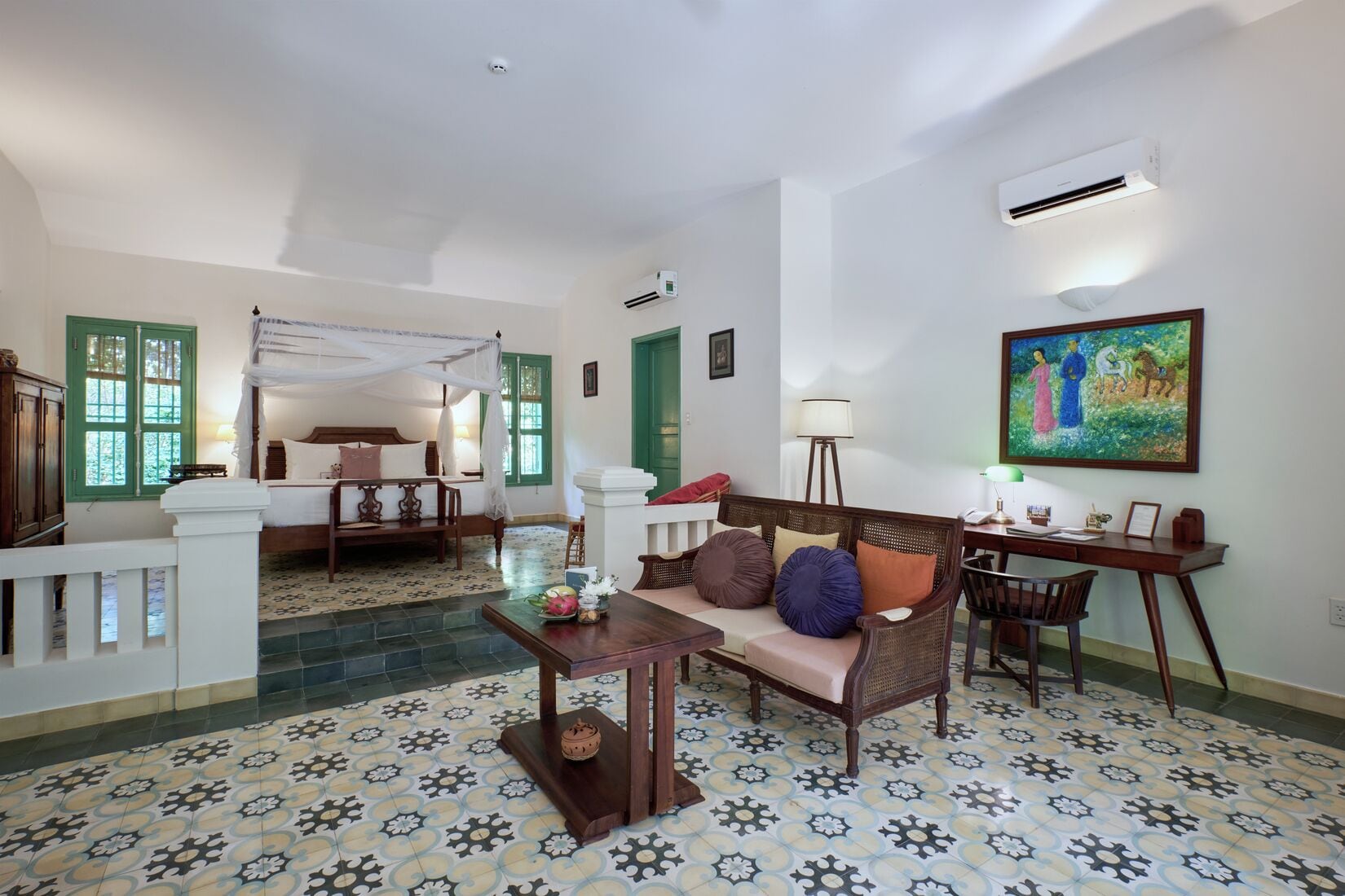 indochina pool villa | 1 bedroom, minibar, in-room safe, desk