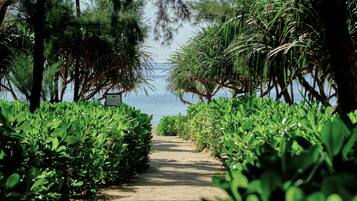 Vista para praia/oceano