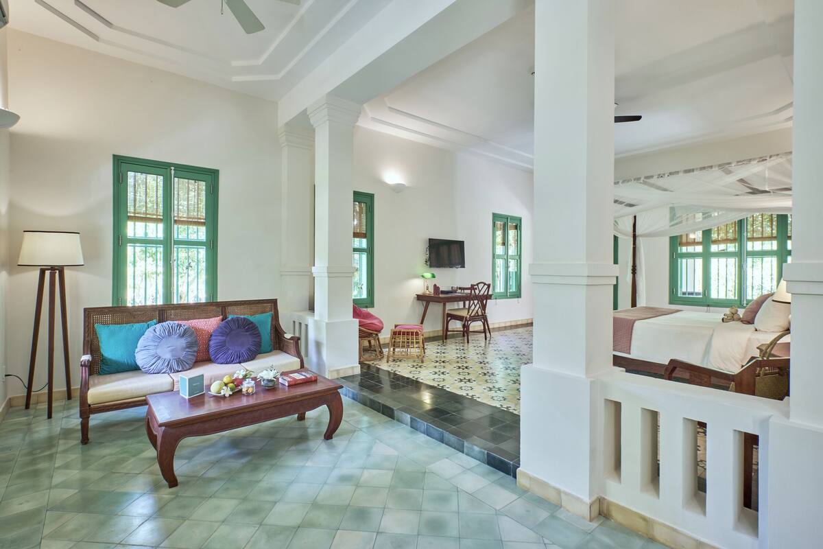 colonial villa | 1 bedroom, minibar, in-room safe, desk