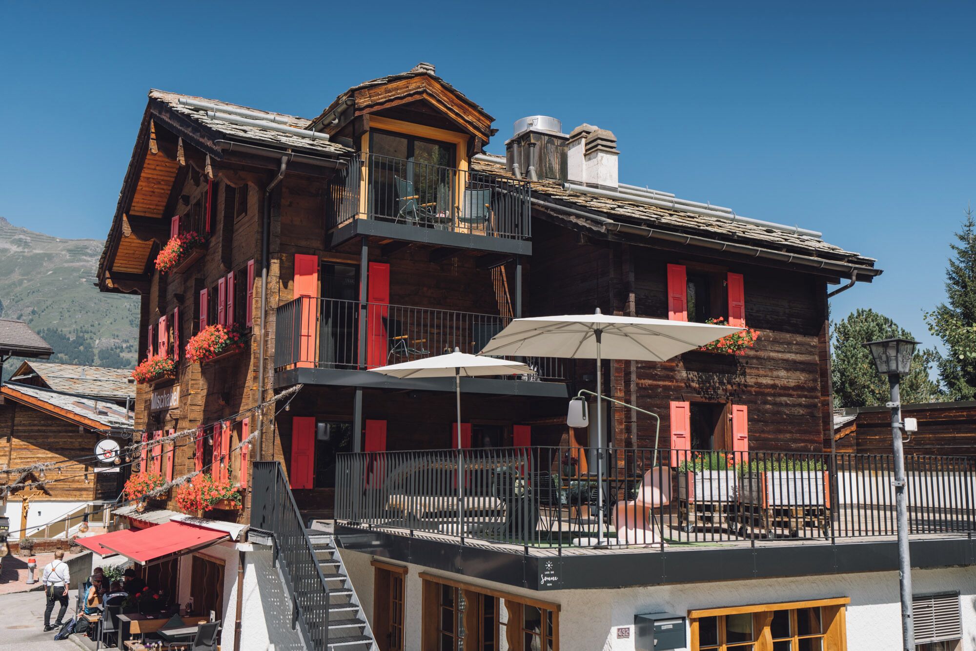 Fachada de la propiedad