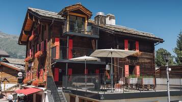 Fassade der Unterkunft