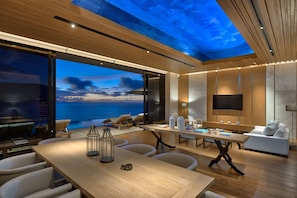 Three Bedroom Residence | Living area - Six Senses Zil Pasyon Seychelles (Felicite Island)
