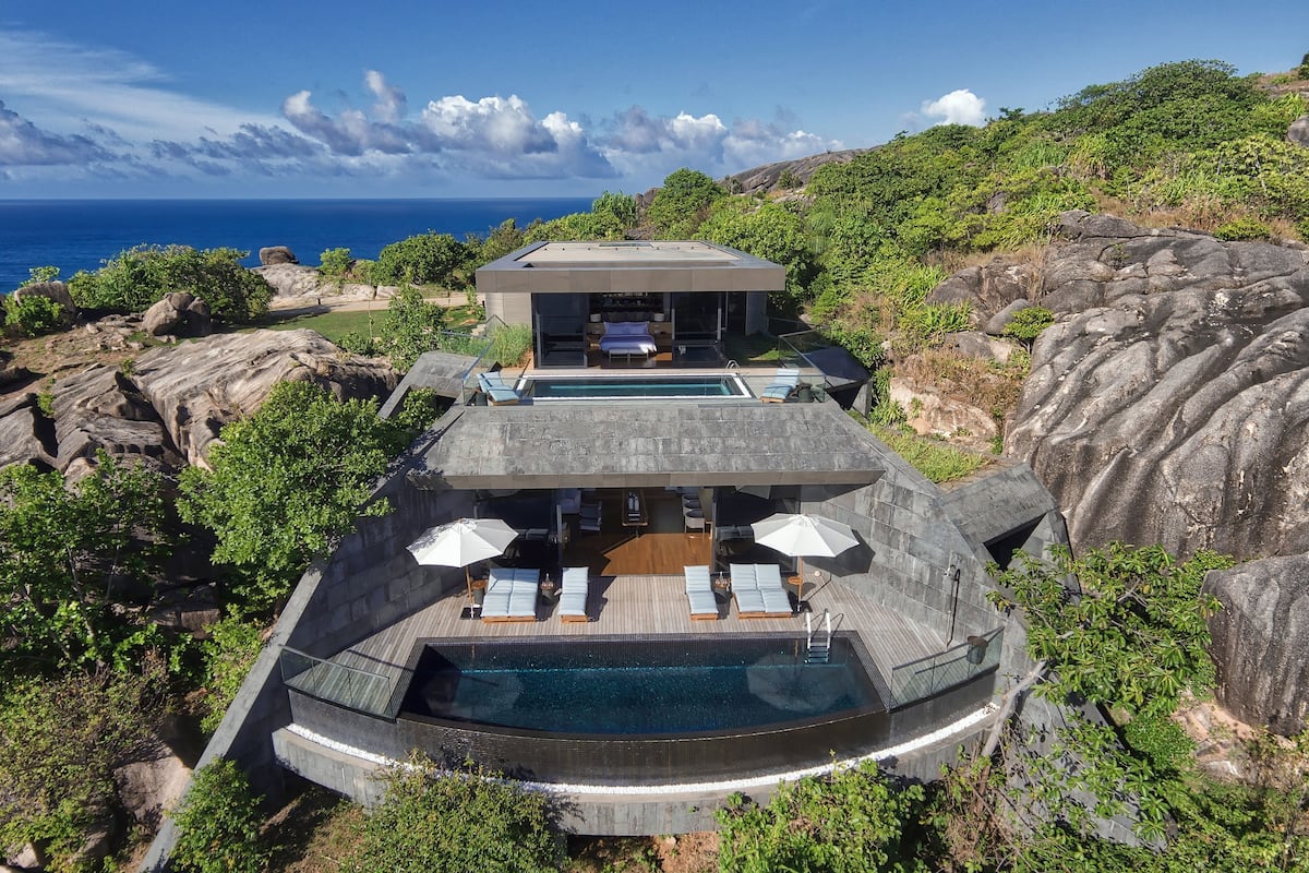 Villa familiare, 3 camere da letto, angolo cottura, vista oceano | 1 camera, biancheria da letto di alta qualità, minibar