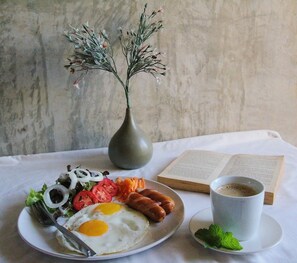 Dagelijks selfserviceontbijt inbegrepen