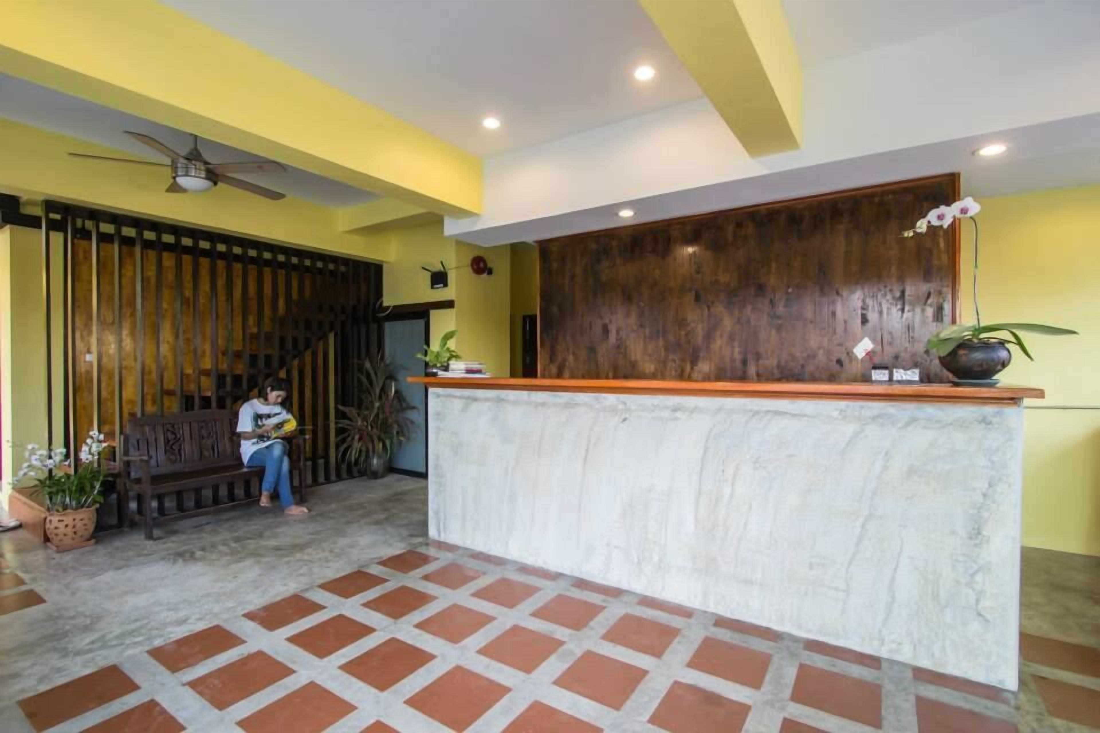 Interior entrance