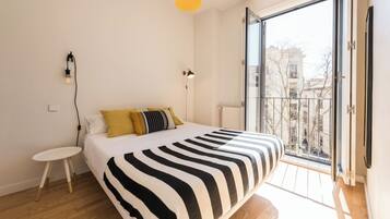 Wifi gratis y ropa de cama