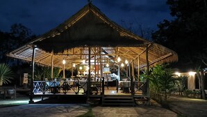 Café da manhã, almoço e jantar