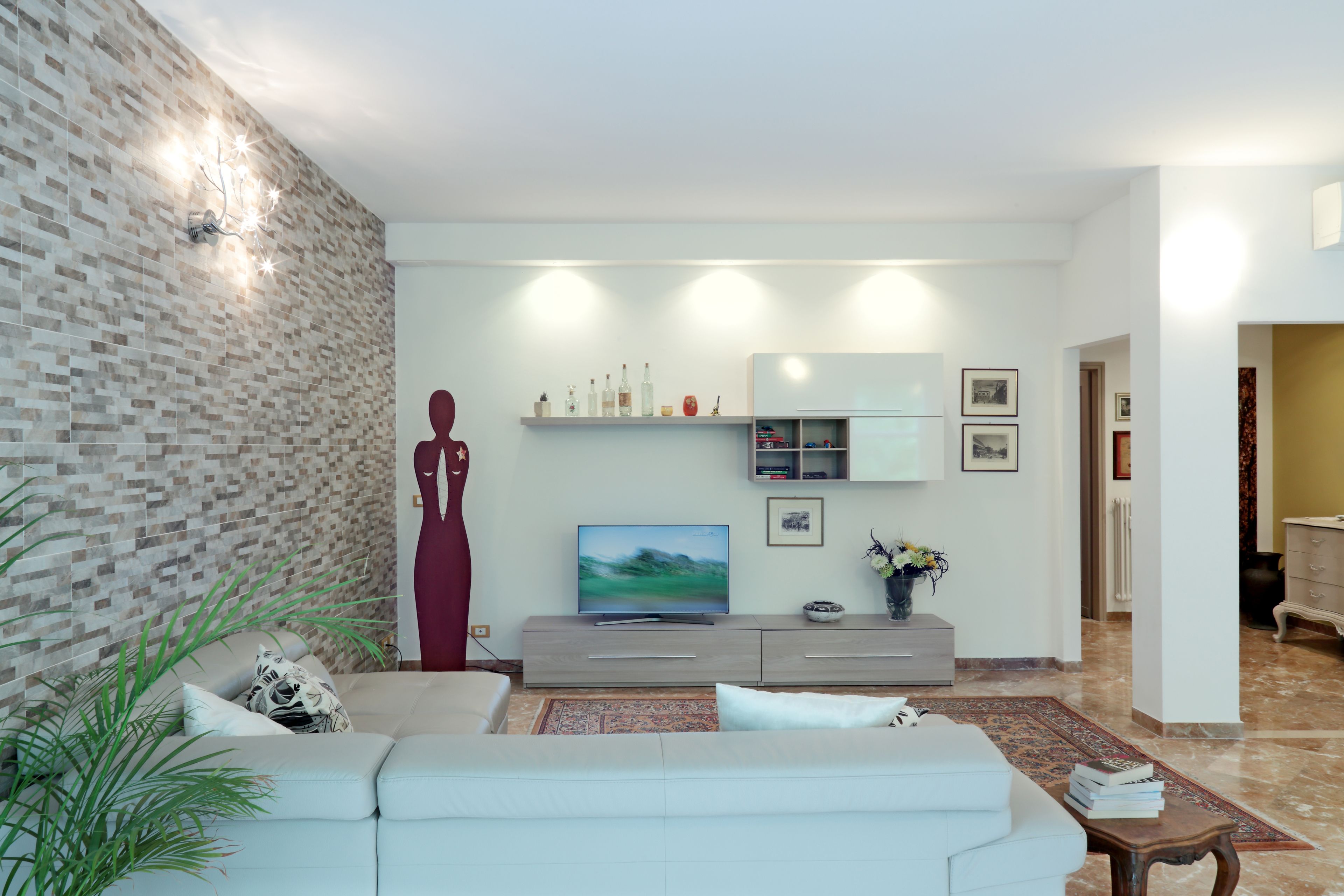 Superior Apartment, 3 Bedrooms | Living room | 26-inch TV with digital channels