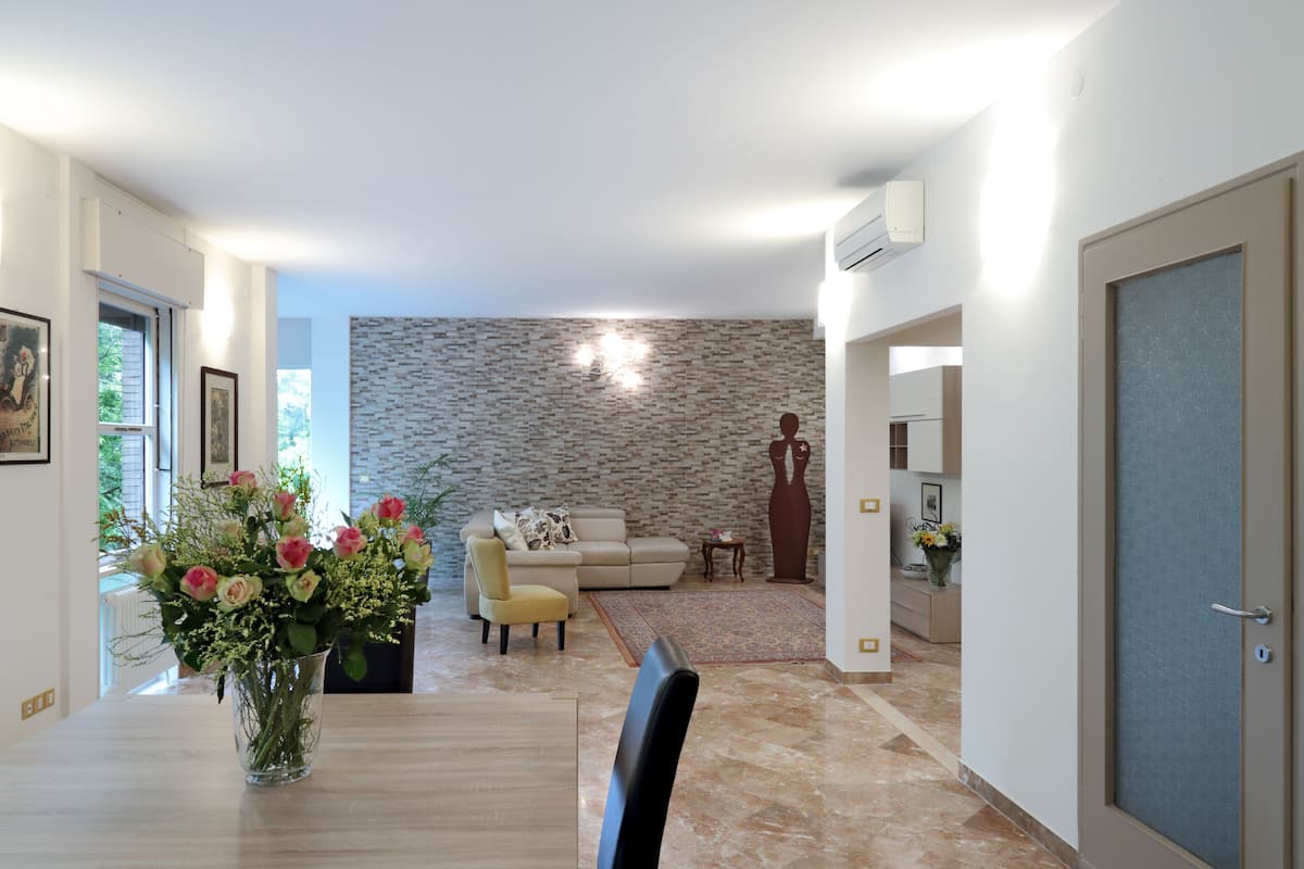 Superior Apartment, 3 Bedrooms | Living area | 26-inch TV with digital channels