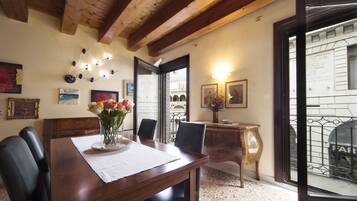 Luxury Apartment, 2 Bedrooms | Living area | 26-inch flat-screen TV with digital channels, TV