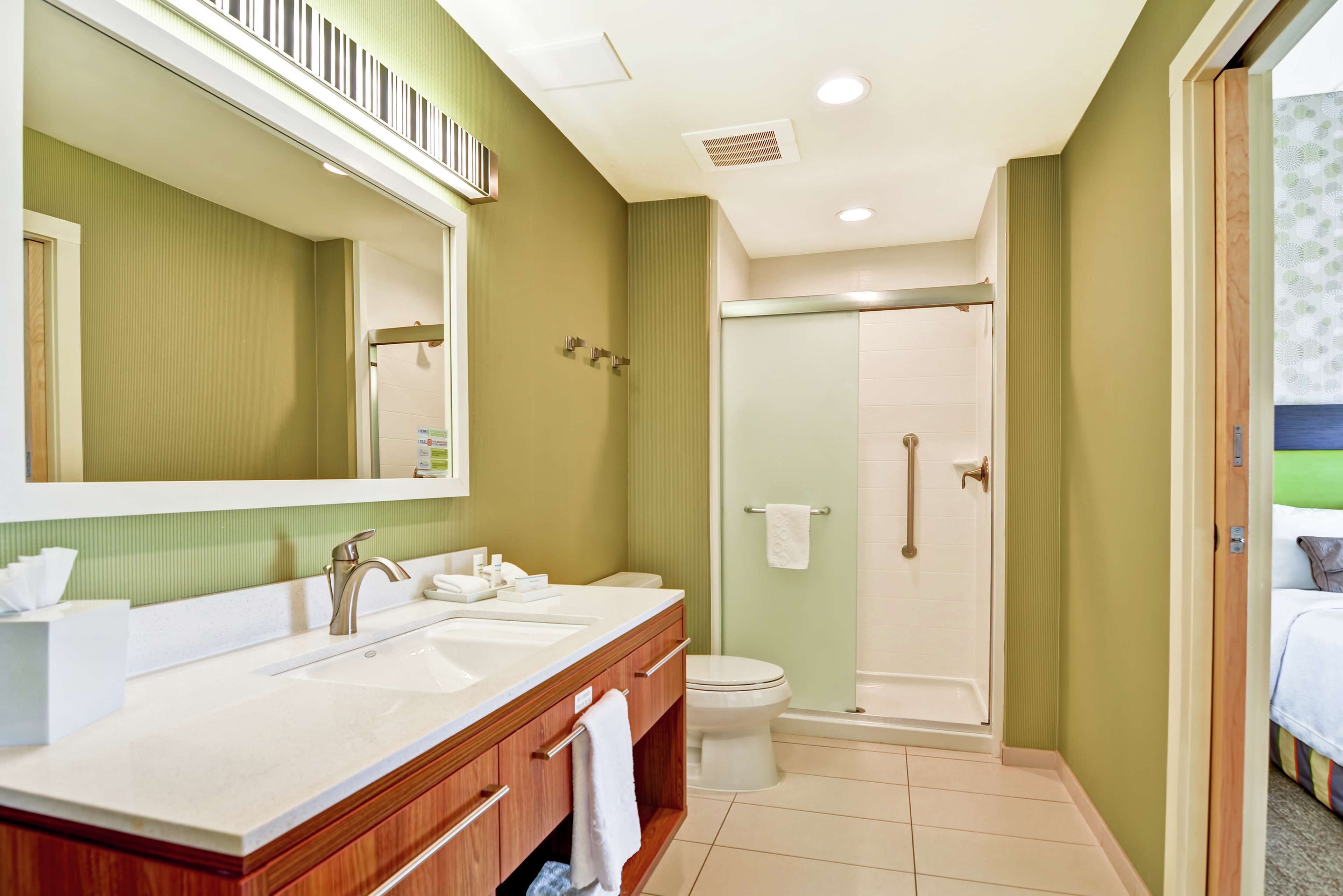 suite, 1 queen bed, non smoking | bathroom shower