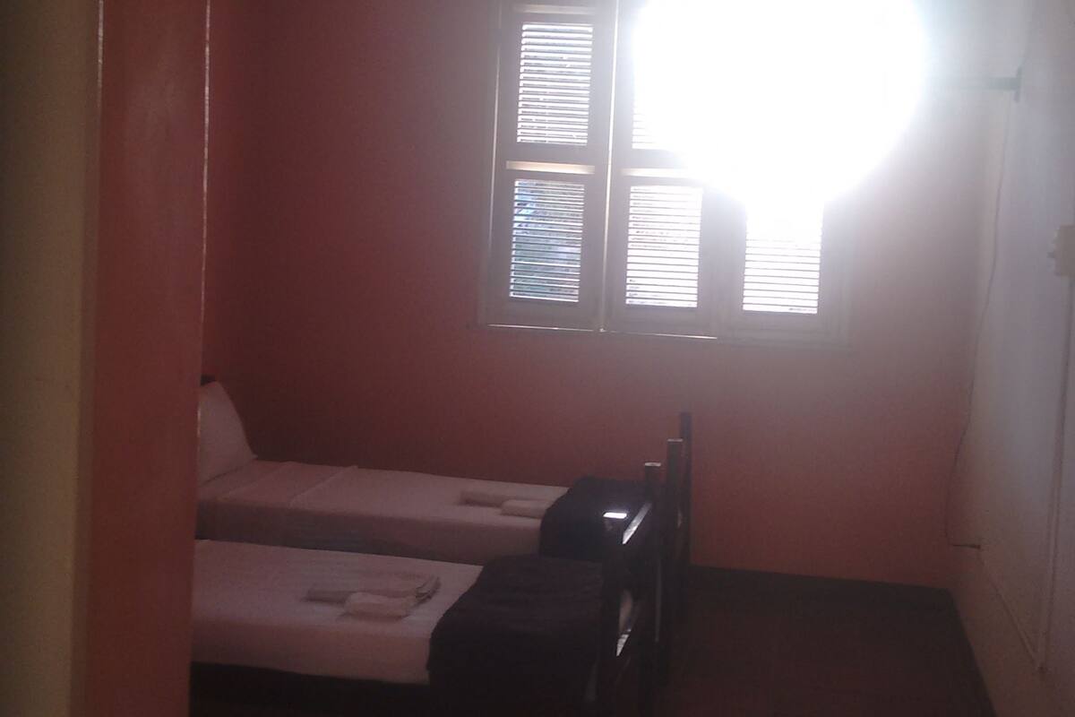 Desk, blackout curtains, rollaway beds, free WiFi