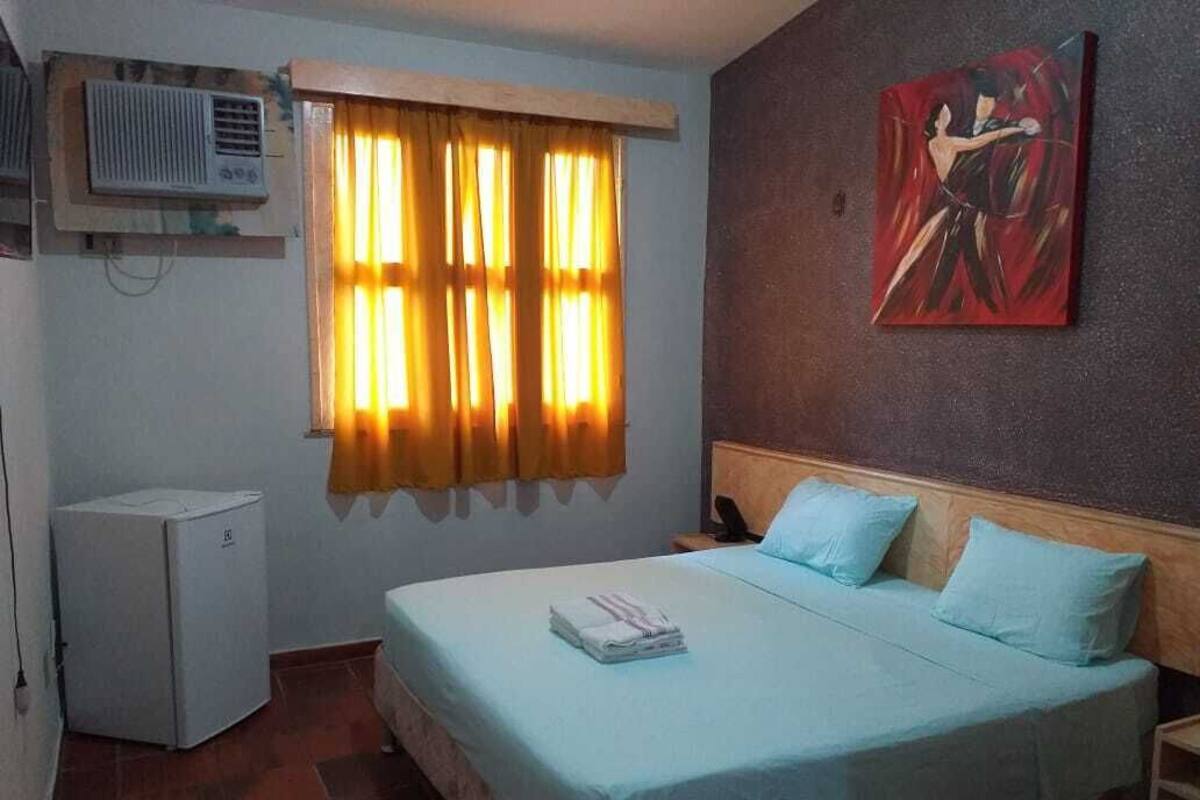 Desk, blackout curtains, rollaway beds, free WiFi