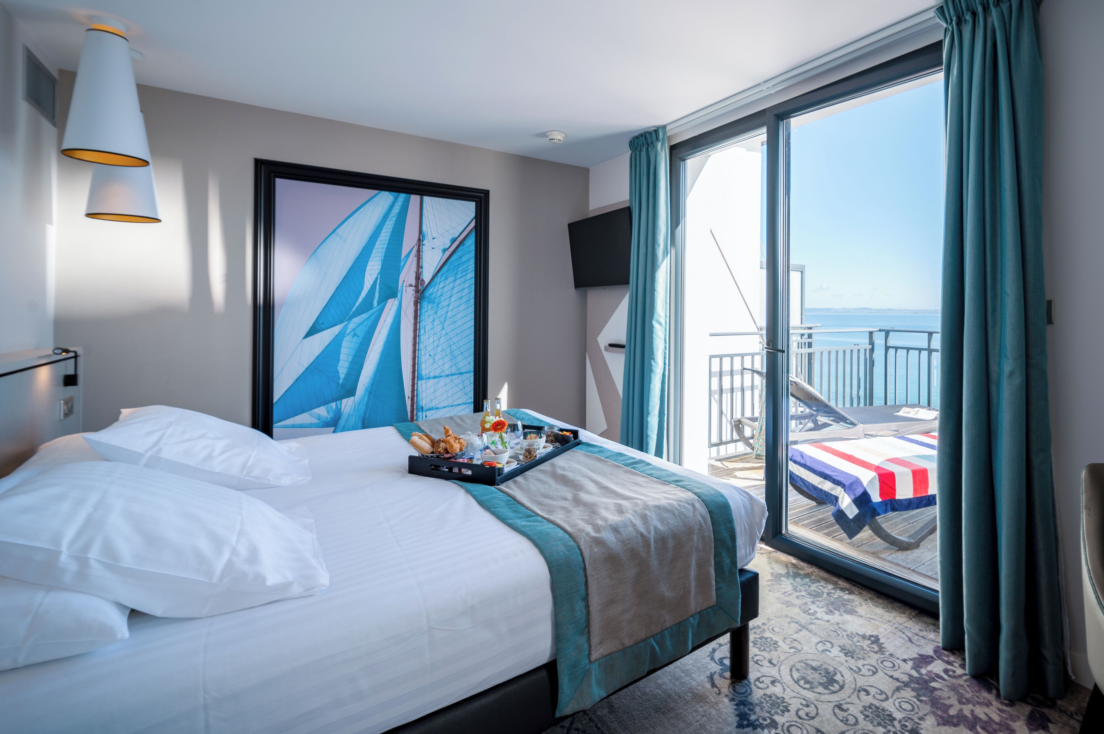 exceptional suite with private whirlpool bath sea view | 1 bedroom, premium bedding, in-room safe, desk
