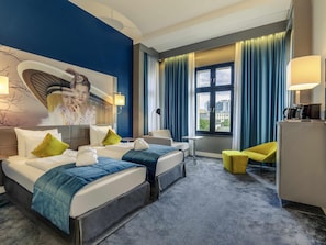 Privilege, Twin Room, Multiple Beds | Hypo-allergenic bedding, minibar, in-room safe, individually decorated