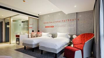 Kamar Superior, 2 Tempat Tidur Twin | Brankas, meja kerja, tempat tidur lipat/tambahan, dan Wi-Fi gratis