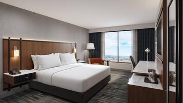 Desk, blackout drapes, iron/ironing board, free WiFi