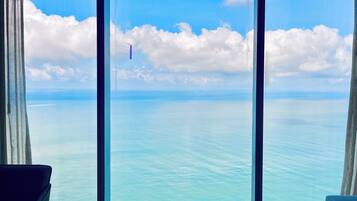 Uitzicht vanuit de kamer