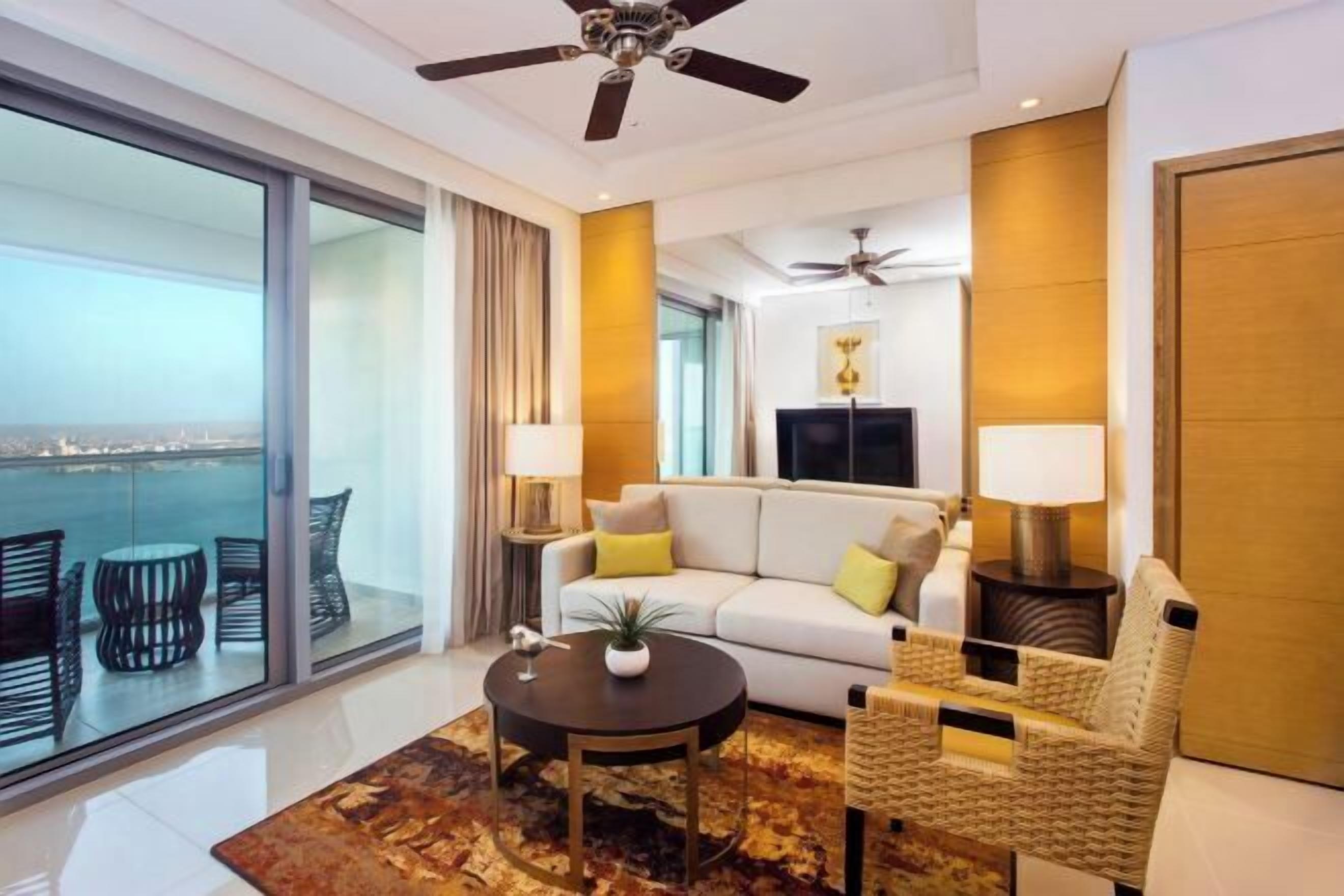 Living area | LCD TV, iPod dock, heated floors