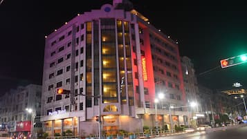 Façade de l’hébergement