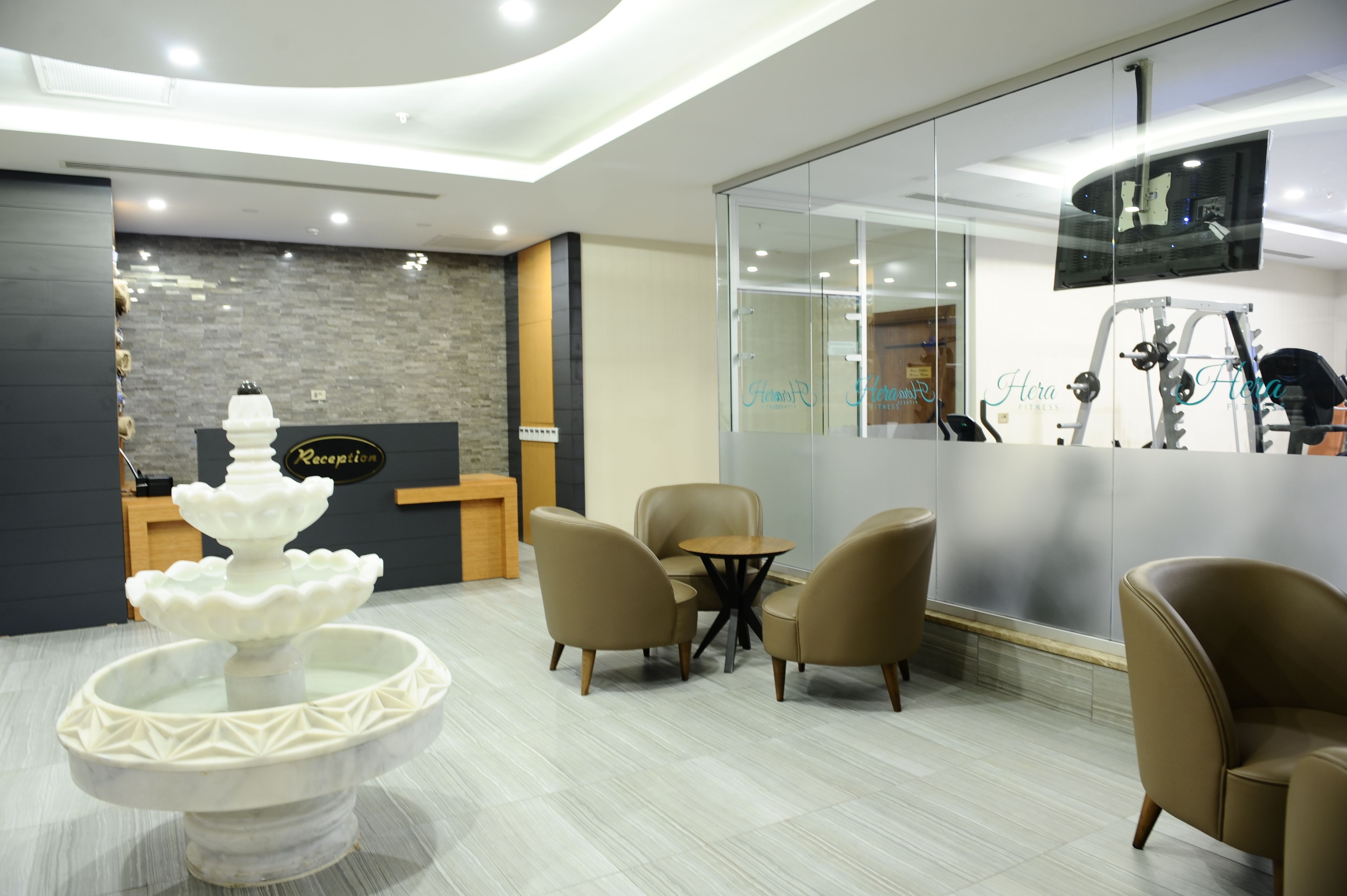 Spa reception