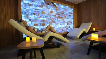 Salas de tratamientos para parejas, baño turco/hammam