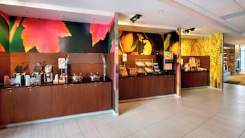 Café da manhã continental grátis todos os dias