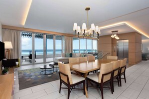 Presidential Suite, Berbilang Katil, Non Smoking | Peralatan tempat tidur hipoalergenik, tilam berlapik 