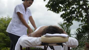Body treatments, deep-tissue massages, Swedish massages, body wraps