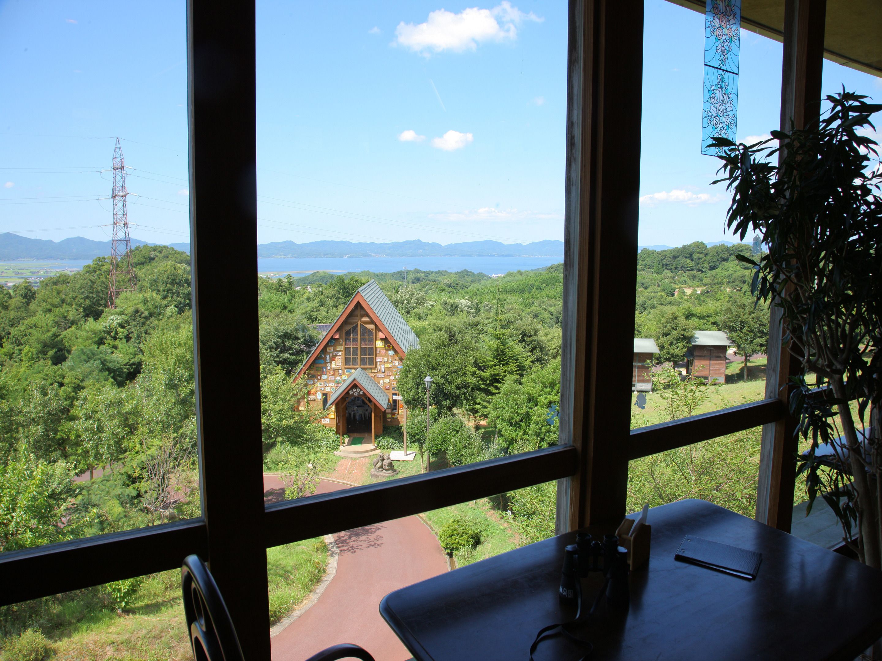 Vista dalla struttura