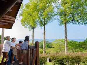 Log House, Non Smoking | Terrace/patio