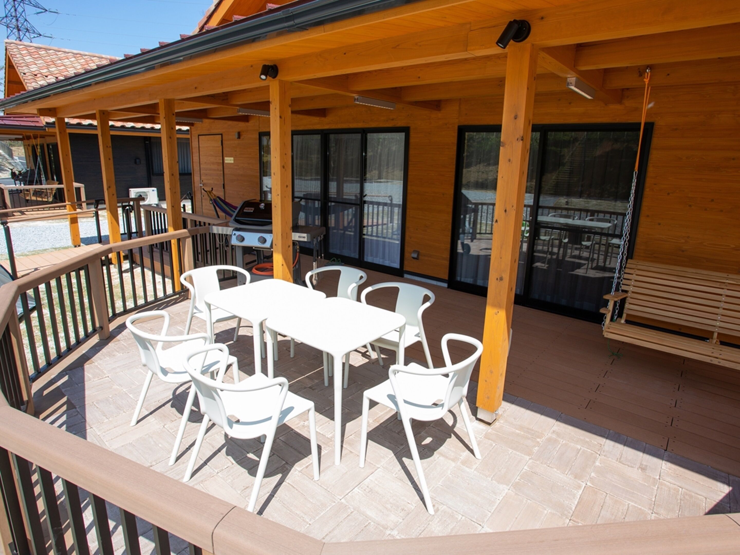 Glamp Cabin, Non Smoking | Terrace/patio