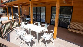 Glamp Cabin, Non Smoking | Terrace/patio