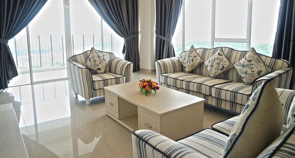 아파트, 침실 3개 (6 Pax) | 거실