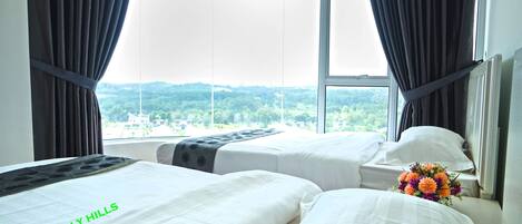 Ropa de cama de alta calidad y wifi gratis