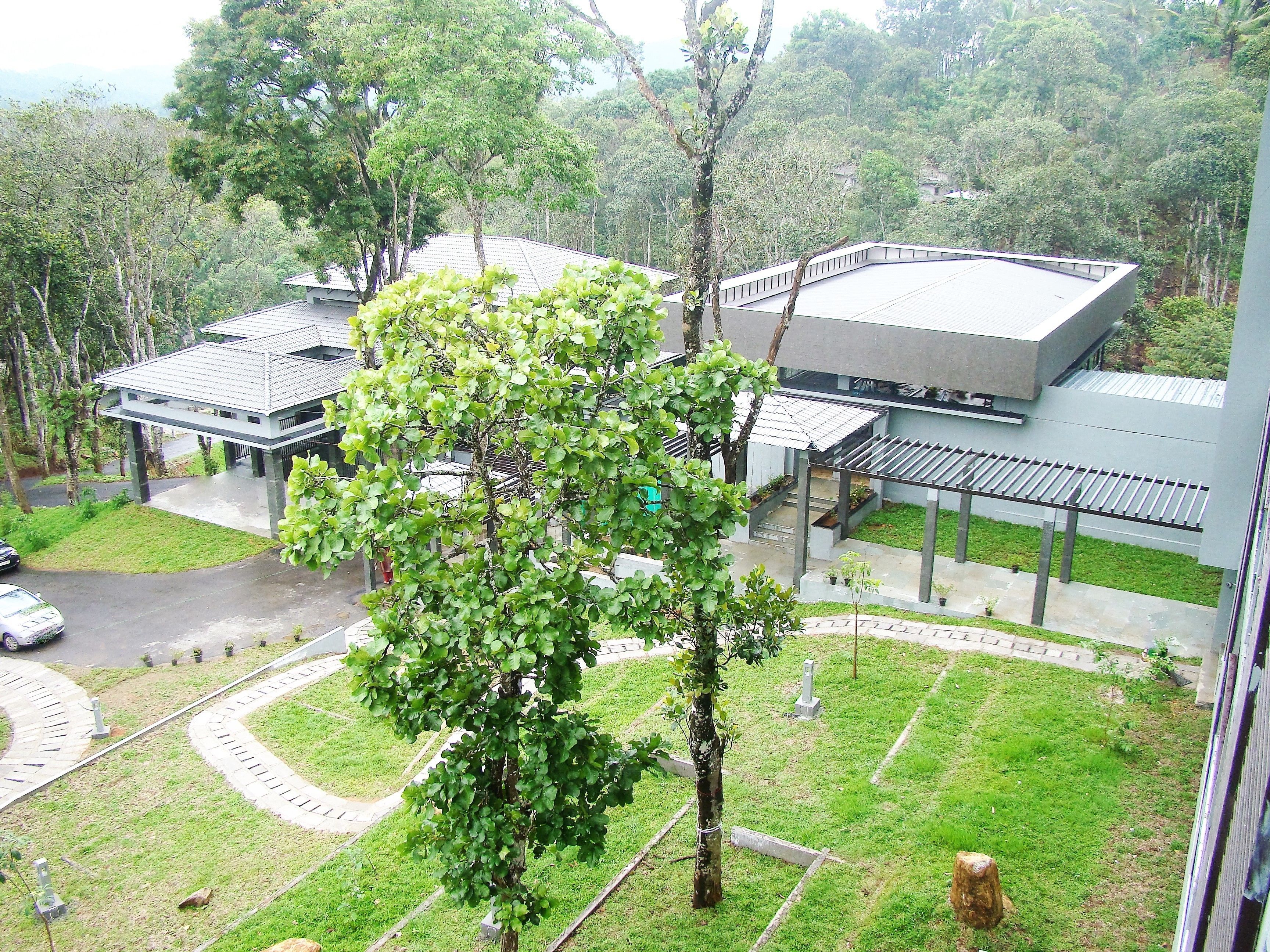 Entrée de l’hébergement