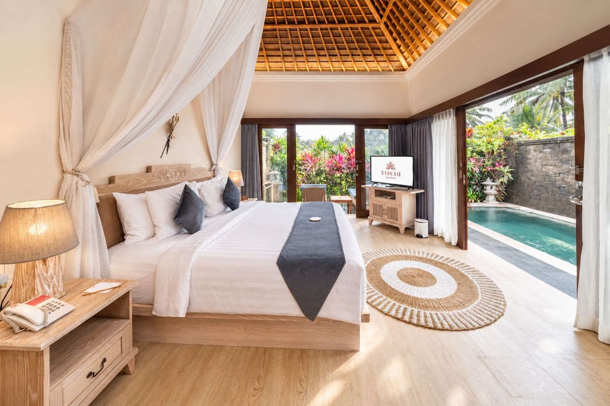 Villa, 1 Bedroom, Private Pool | Premium bedding, pillowtop beds, minibar, in-room safe
