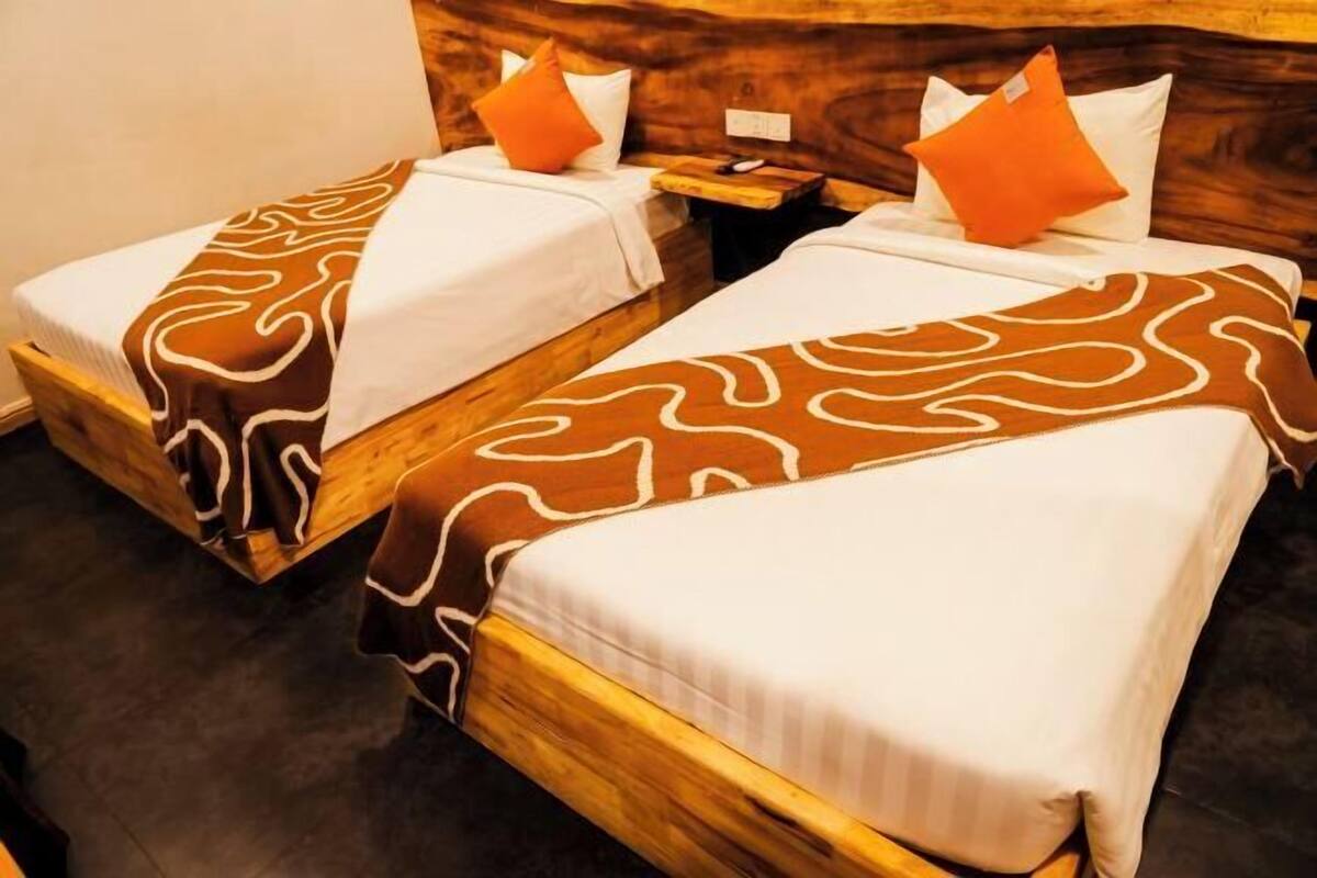 Ropa de cama de alta calidad y minibar