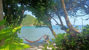 On the beach - Blue Crystal Beach Resort (Puerto Galera)