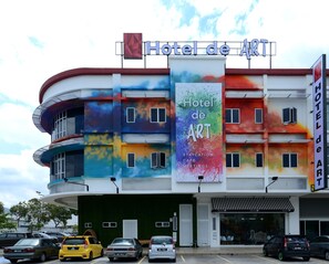 Fassade der Unterkunft