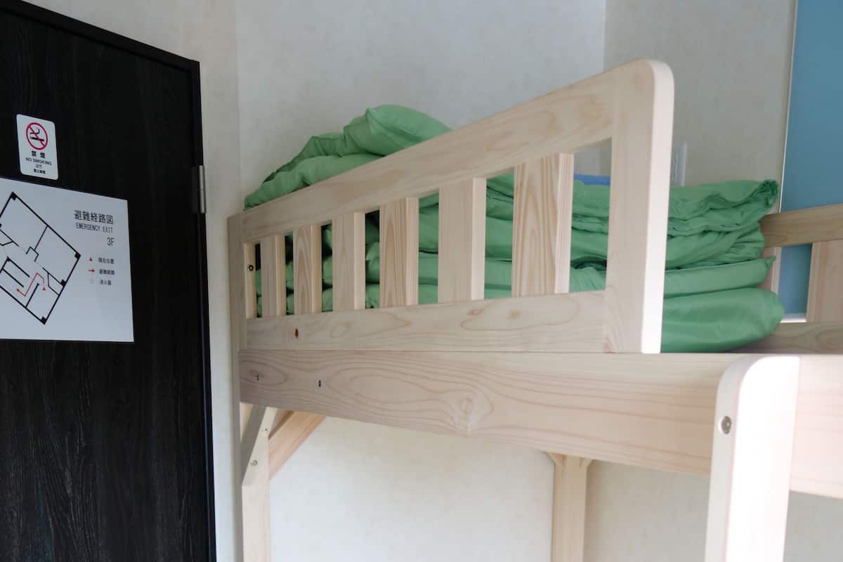 Economy tweepersoonskamer (with Bunk Bed) | Geluiddichte muren, gratis wifi, beddengoed