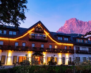 Façade de l’hébergement