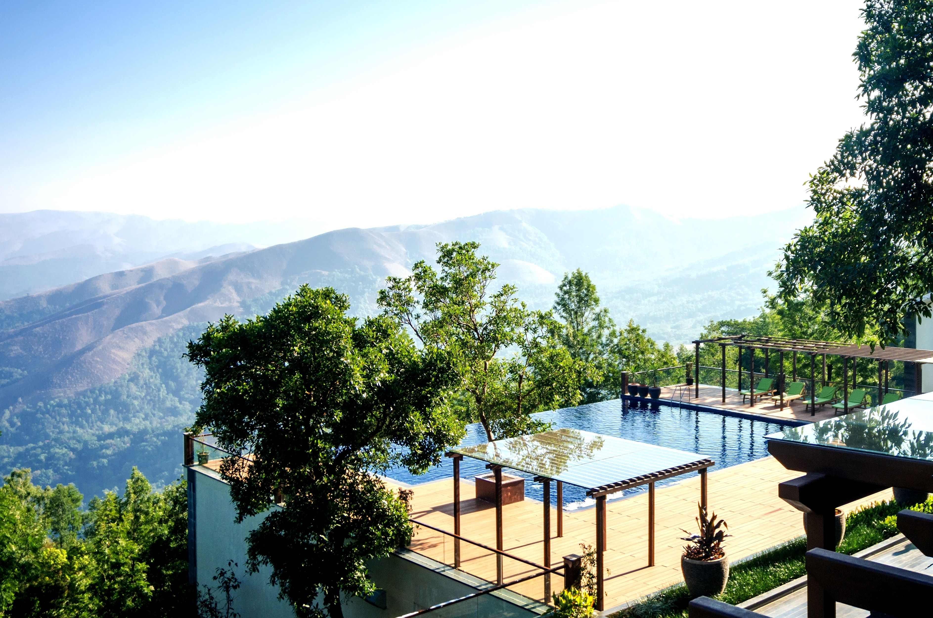 outdoor pool, an infinity pool